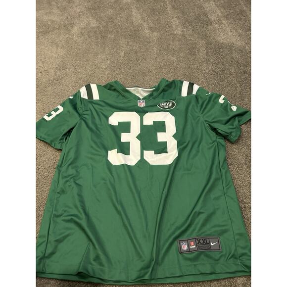 Nike NFL Jamal Adam New York Jets Jersey Green Size 2XL - Picture 1 of 2